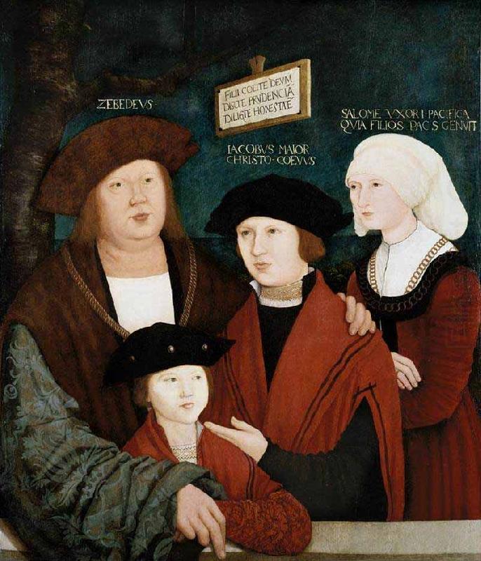 Portrait of the Cuspinian Family, bernhard strigel